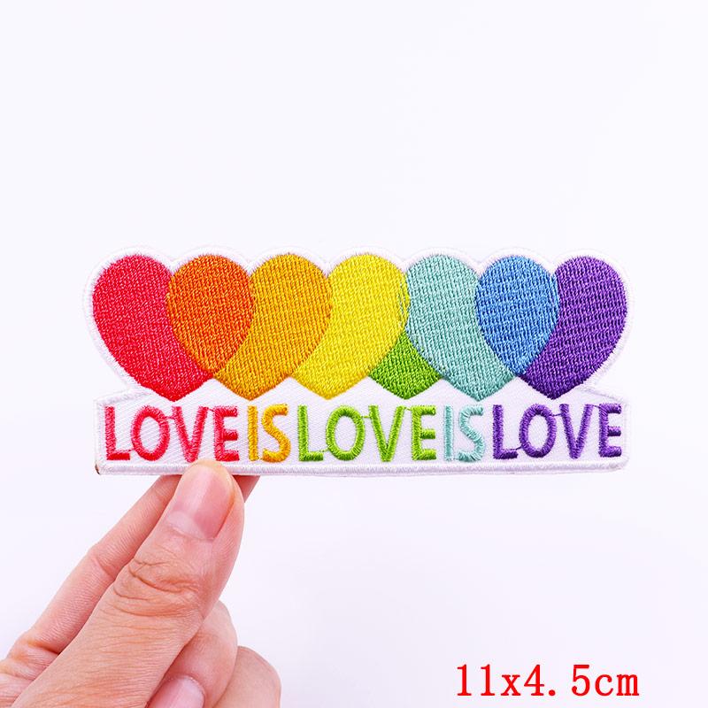Cartoon Cup/Letter Slogan Embroidered Patches Hats Jackets Embroidery DIY Iron On Patches For Clothing Thermoadhesive Patches
