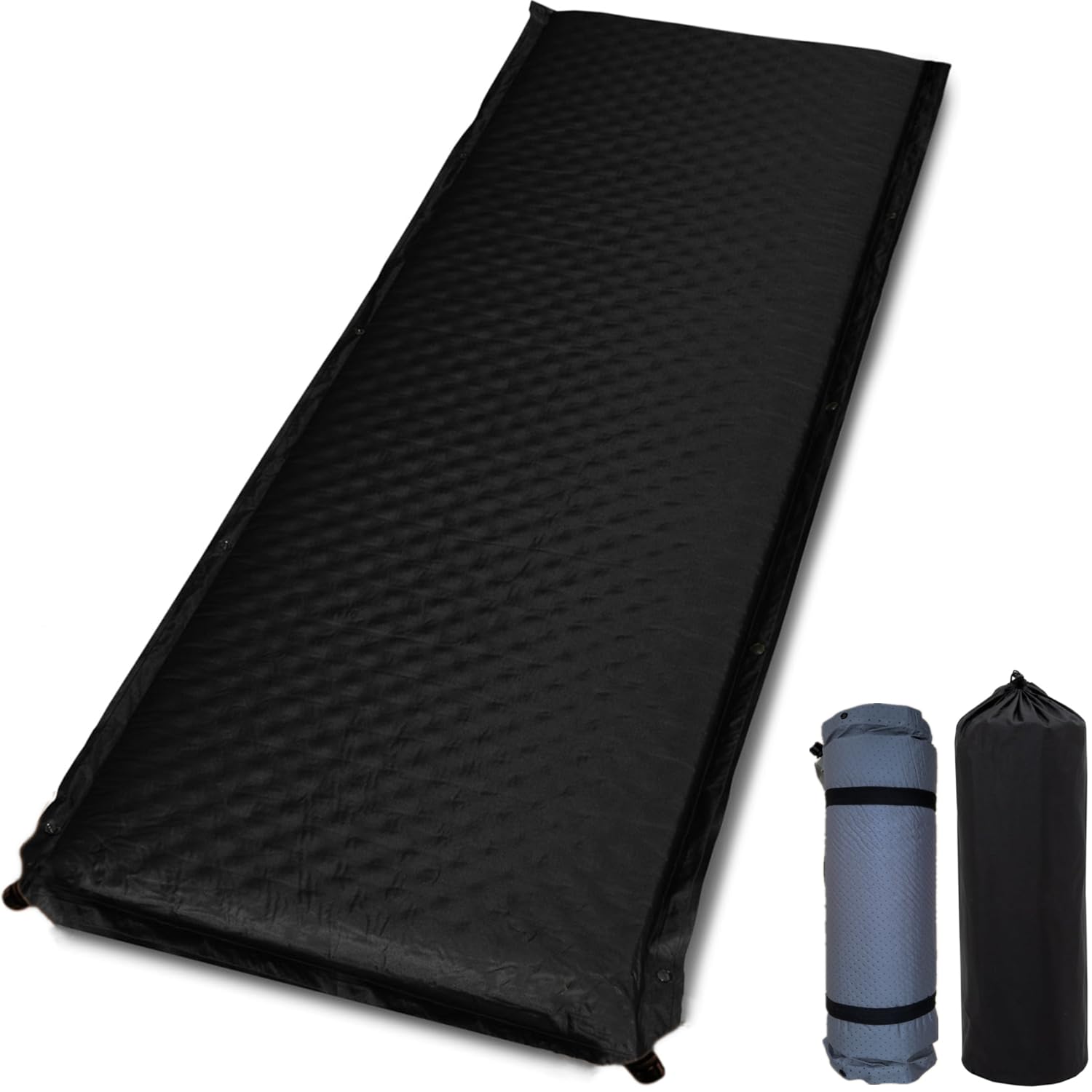 

Надувной 8см Воздушный Автоматический Кемпинг Сон в машине Сон Легко Легко Хранить Сумка Японская Инструкция Включен Мат, Мат, Надувание,