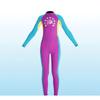 Children's Swimsuit One-piece Long-sleeved Girls 'swimsuit Student Sunscreen Quick-drying Hot Breathable Diving Suit