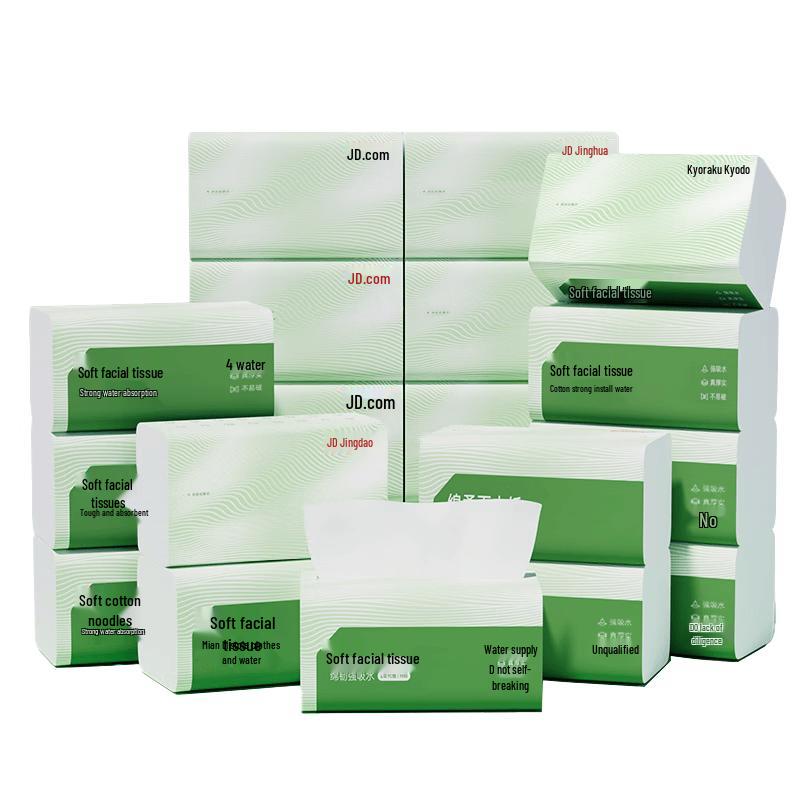 JD Sourced Soft Pack Facial Tissues
