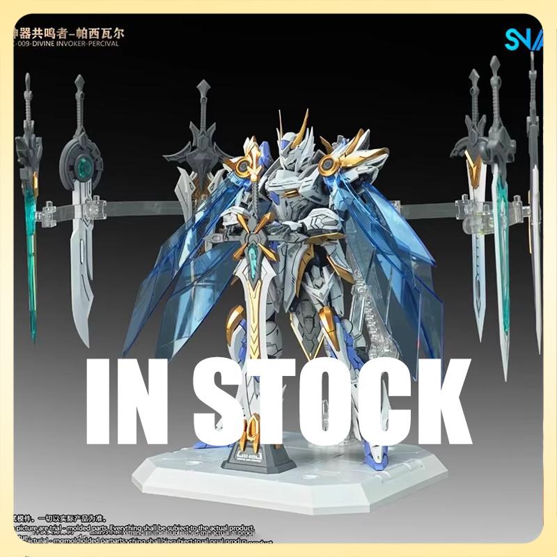 SNAA SC-009 Divine Invoker Percival Deluxe The Round Table Knights Model Kit HG 1/144 Action Figures Toy Gift