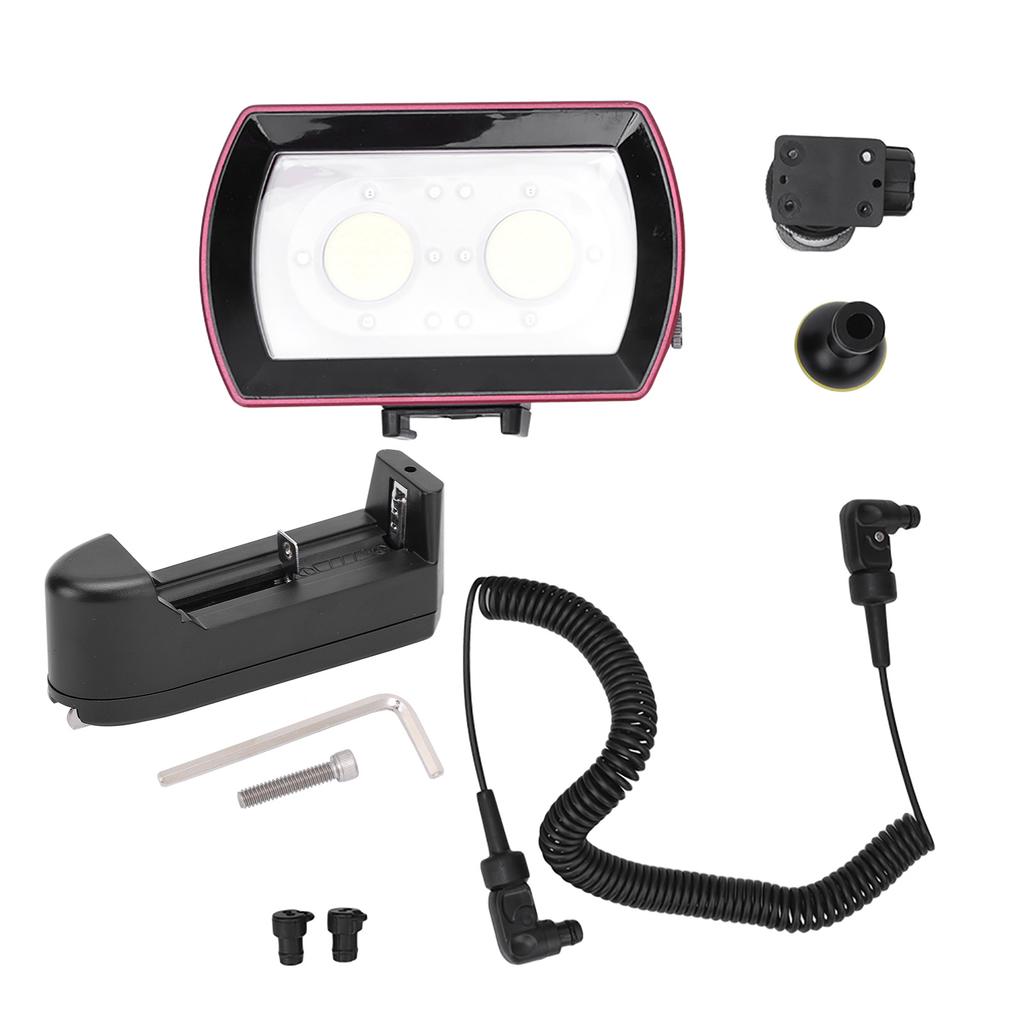 Seafrogs SL-21 40m130ft LED Diving Fill Light 7000-7500K Battery Charger