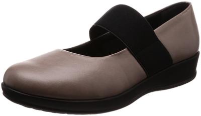 Feito no Japão Casual Pumps Salto Baixo IM49501 Taupe [Arch Contact] Feminino 22.5