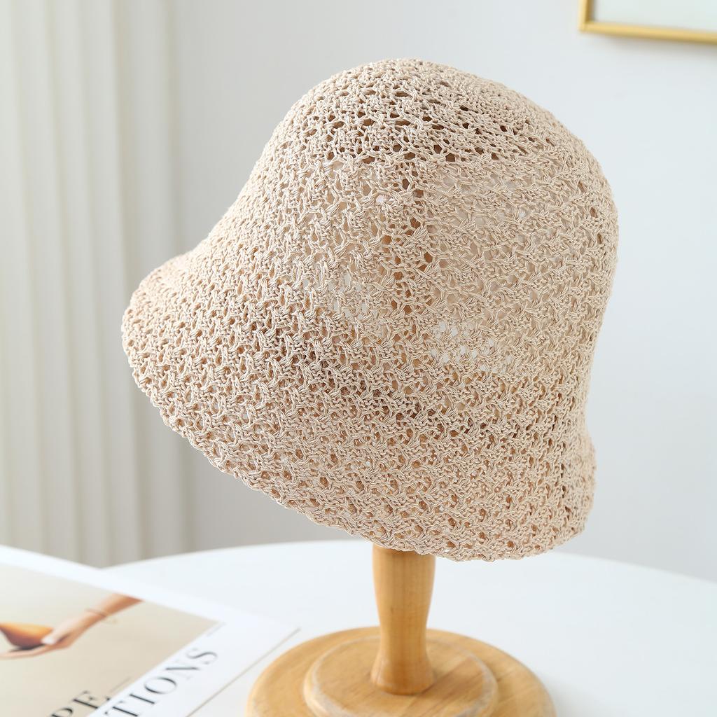 Summer Fashion Fisherman Seaside Sunhat, Beach New Bucket Hat Women Travel Casual Outdoor