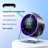 2026 USB Rechargeable Transparent Desktop Fan - Silent, 100-Speed, Compact Design