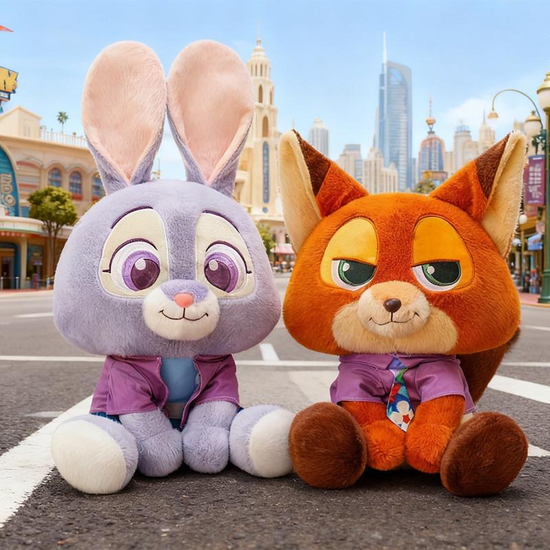 Zootopia 2 Plush Judy Nick Cartoon Animal Toy For Children Gift And Collectors