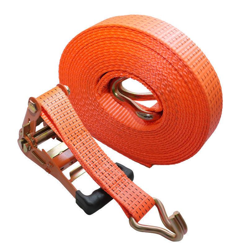 All-Purpose Heavy-Duty Ratchet Tie-Down Straps for Secure Cargo Binding