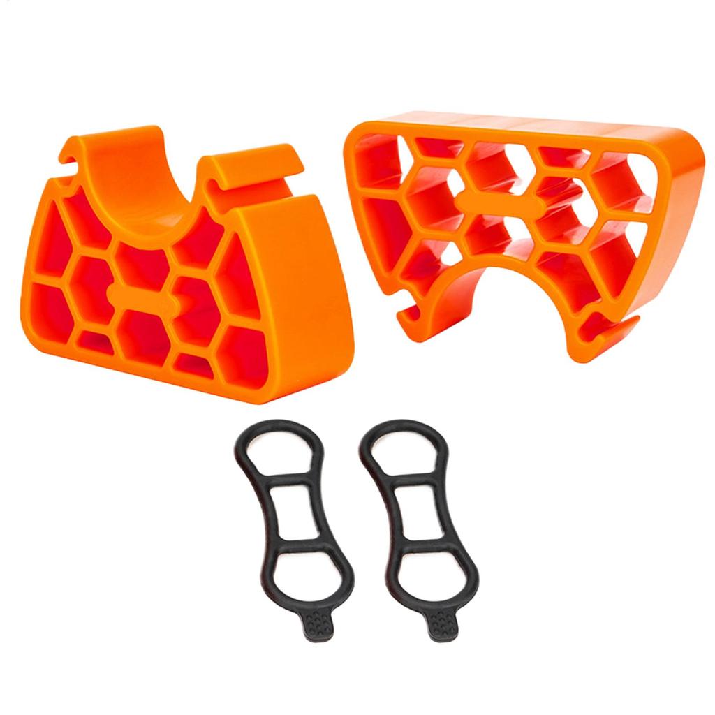 1Pairs Bike Handlebar Bracket Maintenance Handlebar Stand Inverted Parking Rack Stable Clip-On Bracket Cycling Accessories