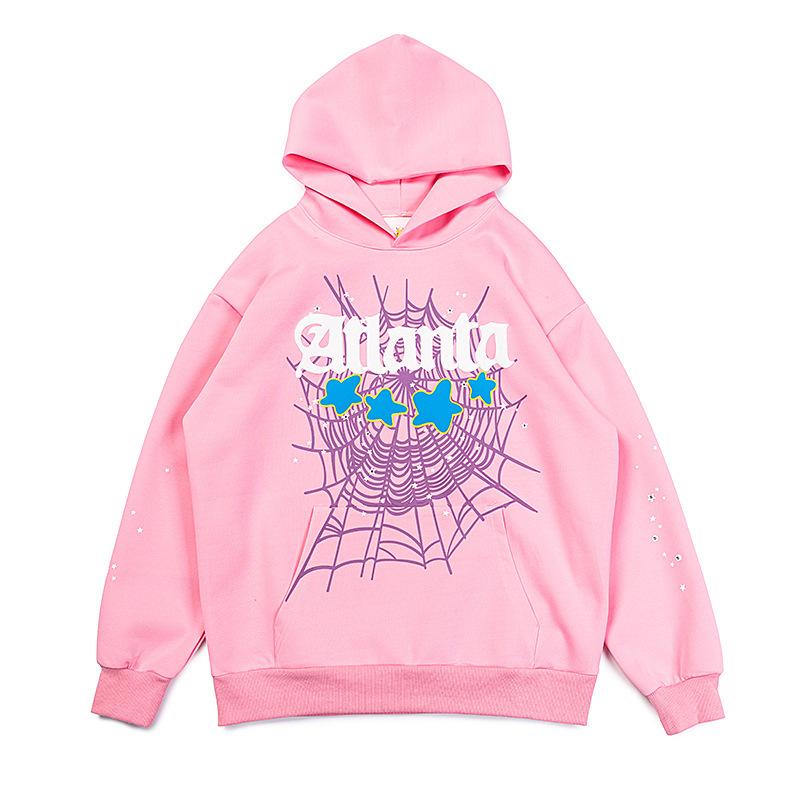 Fleece Sp5der Sweater European and American