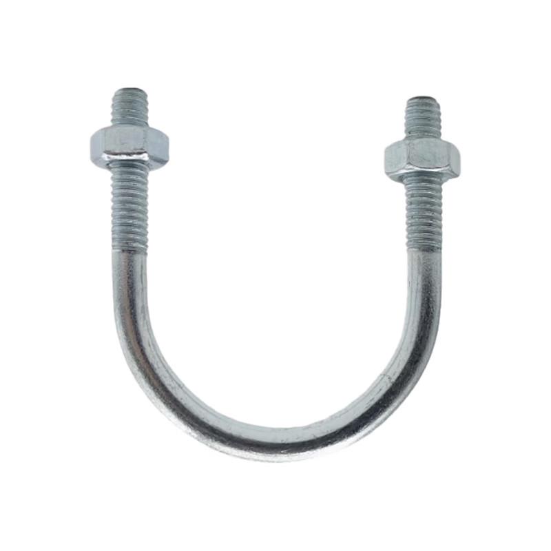 JINNING Galvanized U-Shaped Pipe Clamp with Nut
