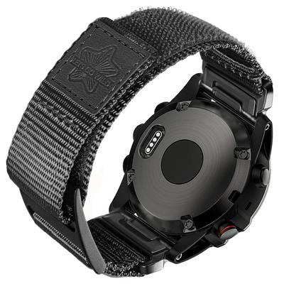 HEMSUT Řemínky pro hodinky Garmin Nylonový rychloupínací 20 22 26mm Sportovní náramek na zápěstí pro Fenix7 Forerunner/EPIX /Instinct /Tactix