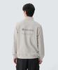 SNOWPEAK APPAREL Land Woven Patch Half-Zip Sweatshirt (S25Smfzt24) Light Beige