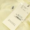 unused SNIDEL Long sleeve Volume frills blouse F white SWFB231120 Women Used