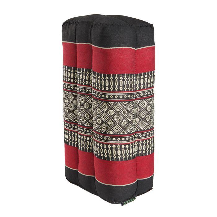 STANDARD - Coussin de Yoga et Méditation - Noir Rouge - X1