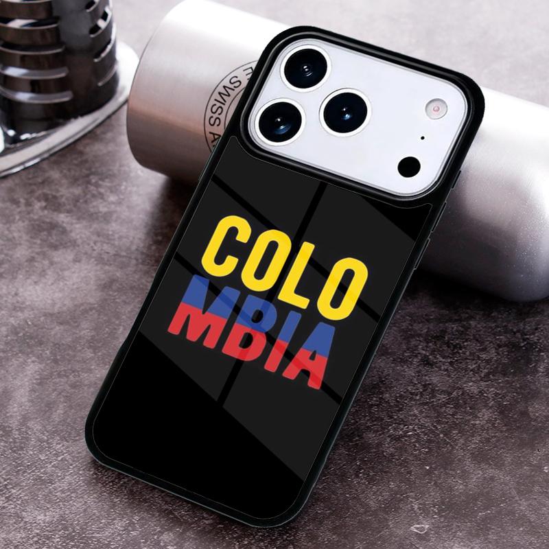

Чохол для телефону з прапором Колумбії Для iPhone 17 16 15 14 13 12 11 Pro Max Plus 17Air М який силіконовий чохол iPhone 12 Pro