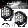 2PCS 3inch LED Driving Light 75W 15000LM Work Light Pods Spot Flood Combo Beam Fog Lamp Offroad