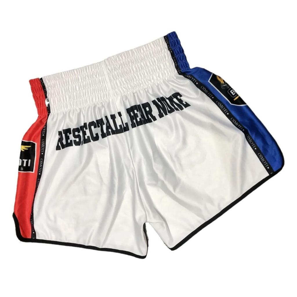 Eagle Muay Thai Kickboxing Boxing MMA UFC Casual Shorts Gym Sport Unisex Men Women Workout Quick Dry Print Elastic High Waist Training