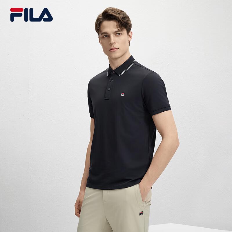 FILA Men s Short Sleeve Cooling Polo Shirt M