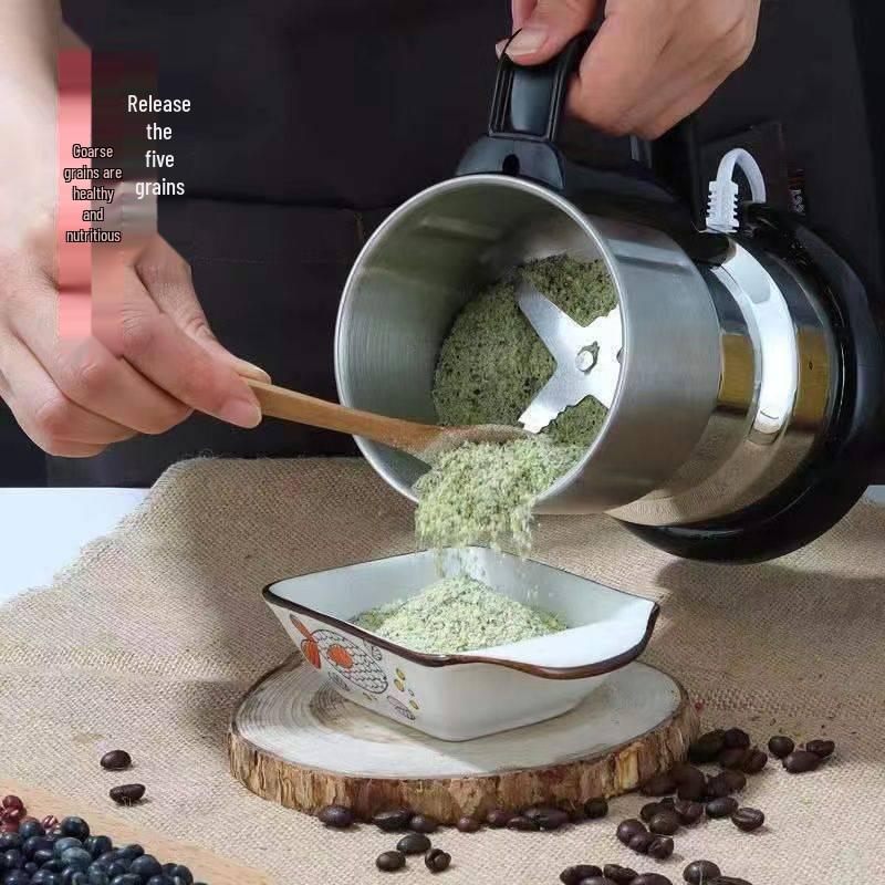 Powerful Household Flour Mill & Grinder: Superfine Pulverizer for Grains and Cereals