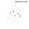 250Pcs/Set 1W Direct Insertion Voltage Regulator Diode 3.9V 4.7V 5.1V 7.5V 10V 12V 15V 1N4733/4742A