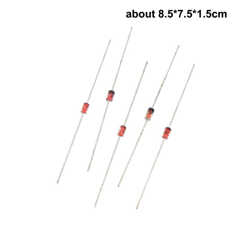 250Pcs/Set 1W Direct Insertion Voltage Regulator Diode 3.9V 4.7V 5.1V 7.5V 10V 12V 15V 1N4733/4742A