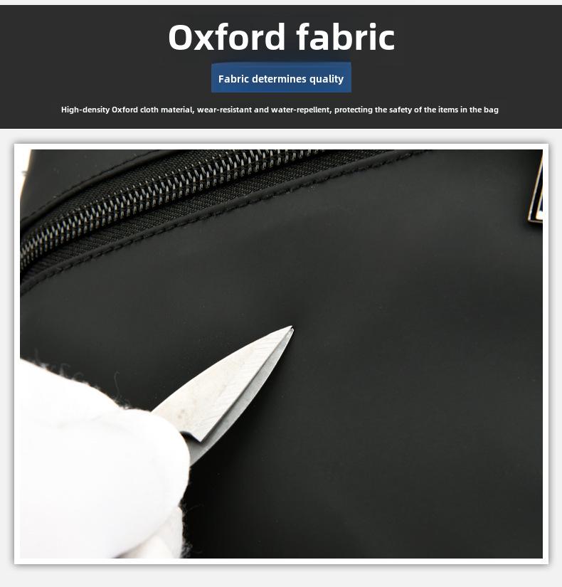 Men's Waterproof Leather Chest and Shoulder Bag