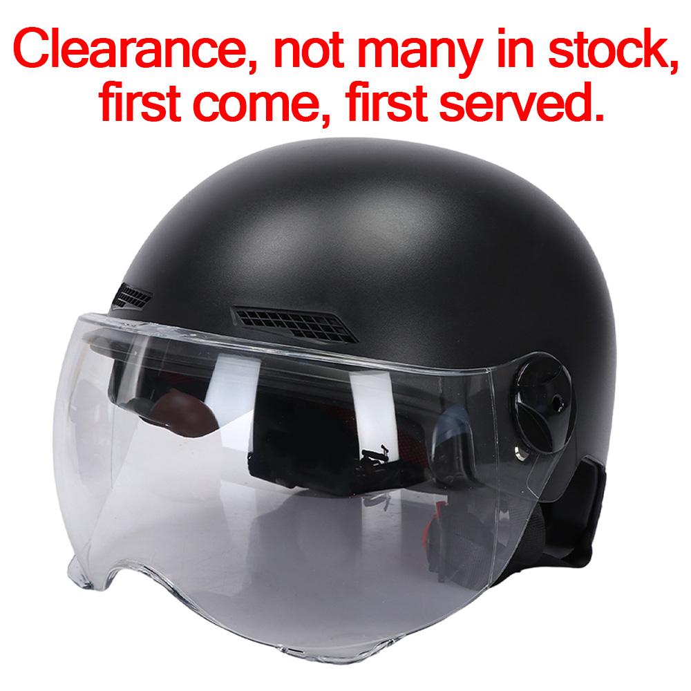 Zimní cyklistická helma na kolo Bezpečnostní helma Lehká 3C certifikovaná Pánská Dámská Dospělá Elektrické kolo Motocykl Poloviční helma s brýlemi