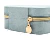 Sophia Classic Velvet Jewellery Box - Blue