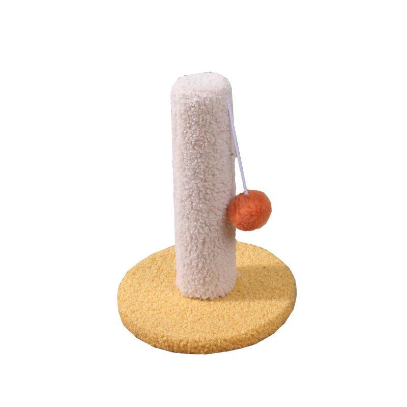 Modern Sisal Single-Column Small Cat Climbing Frame & Scratching Post with Eco-Friendly Design