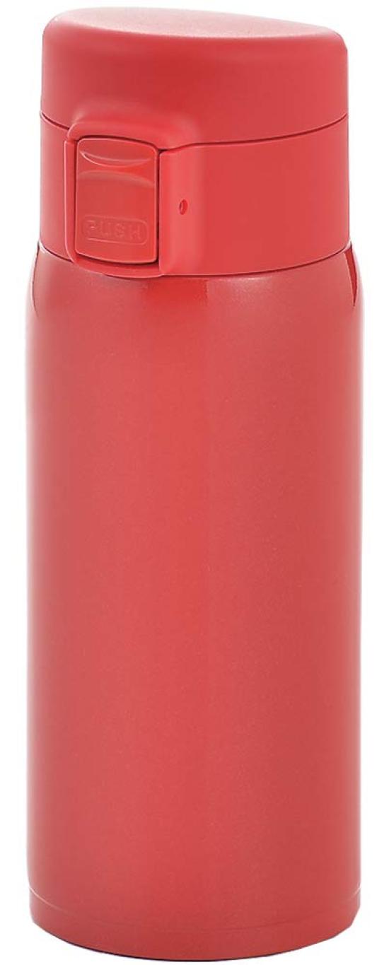 

Tamahashi Soiree One-Touch Stainless Steel Mug Bottle, Red, 330ml, SO-20R