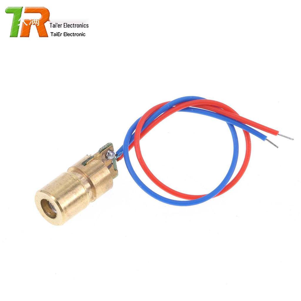 3V-5V 5mW Red Dot & Line Laser Diode, Copper Semiconductor, 6-12MM Diameter