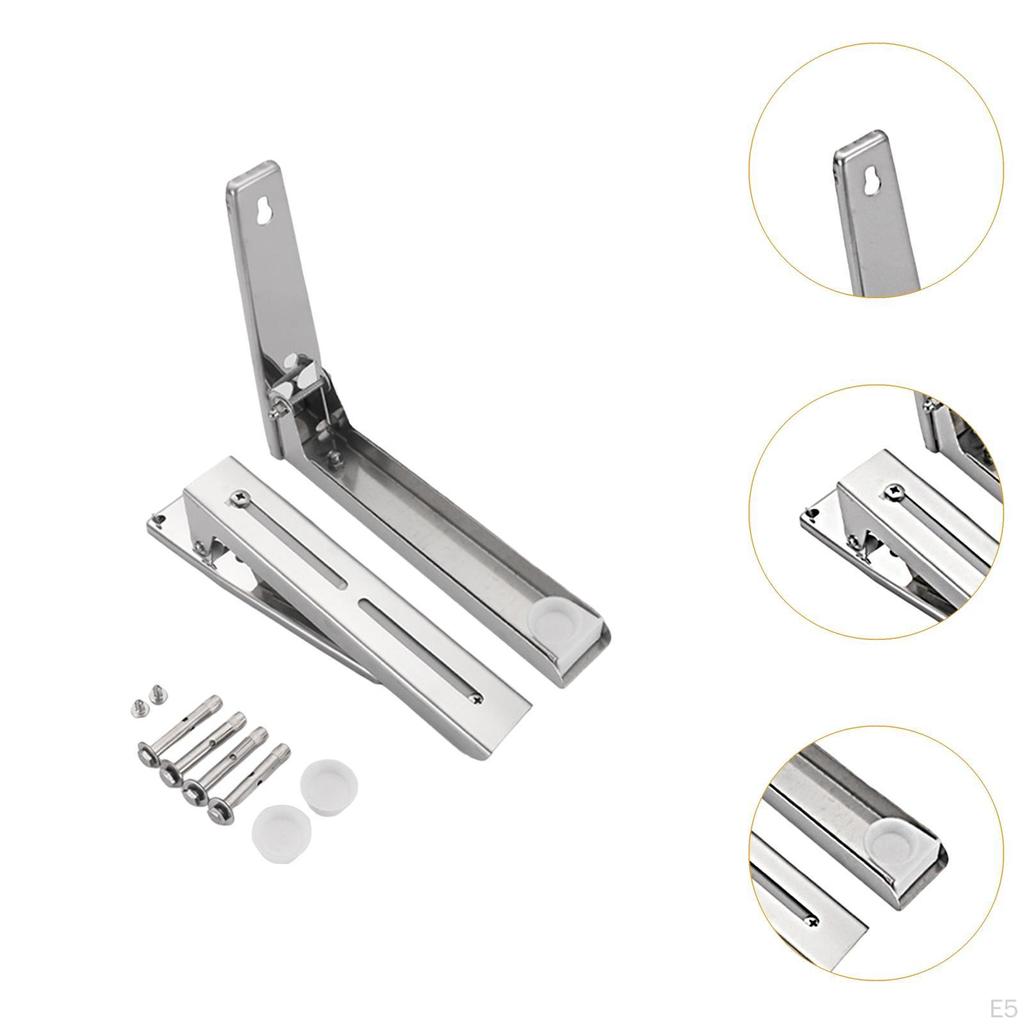 Carbon Steel Microwave Oven Bracket Accessories Retractable Extendable Adjustable Practical Wall