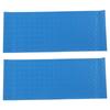 2 Stück Schwimmbadleitermatte Gummi Schutzboden Stufenpolster 60x24x0.1cm Set Kit