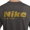Nike T Shirts Men's Gray Crew Neck HV4882-299