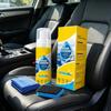 Multi-Purpose Car Foam Cleaner Lemon Scent Strong Decontamination Interior Leather Seat Spray Rinse-free Eliminate Odors Cleaner