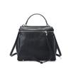 Cowhide lunch box backpack women's genuine leather portable shoulder schoolbag versatile fashion large capacity commuter backpack