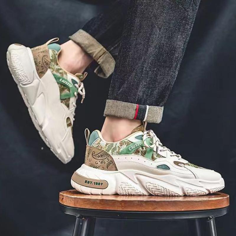 Модные мужские кроссовки Модные сетчатые повседневные туфли Легкие удобные кроссовки — фото 6