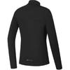 Fila Athletics Fitness Solid Color Fleece Casual Long Sleeve Breathable Regular T-Shirt Women Tops Black A11W441202F-BK