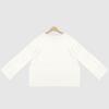 Women's Solid Color Round Neck Bell Sleeve Pullover Knitwear Fashion Short Sweater