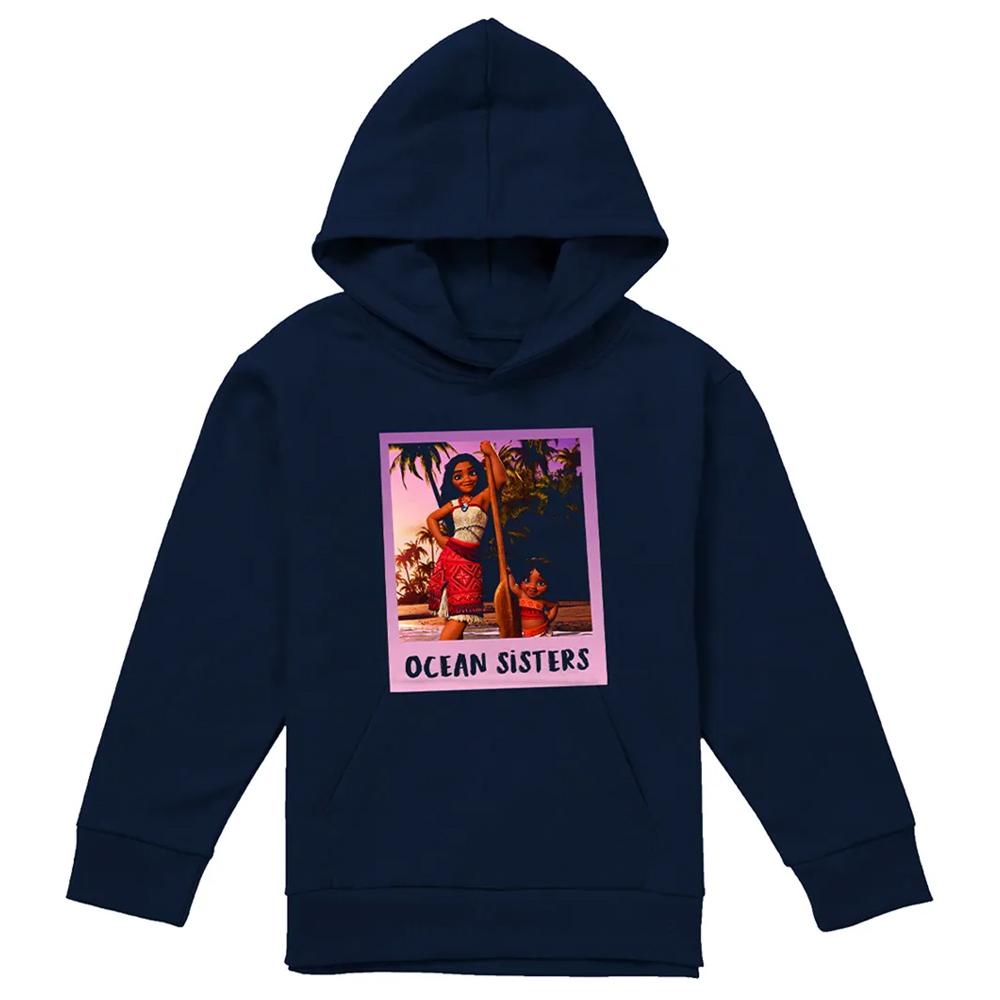 Moana 2 Childrens/Kids Ocean Sisters Moana & Simea Hoodie