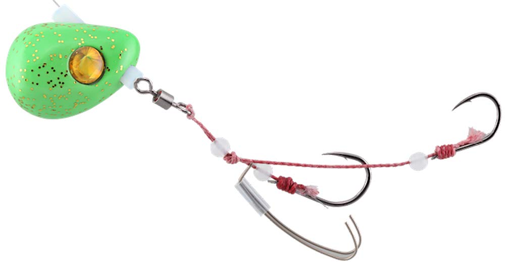 

JACKALL Binbintenya Taimu Yudo 13 Lime Glow Gold Flake No.
