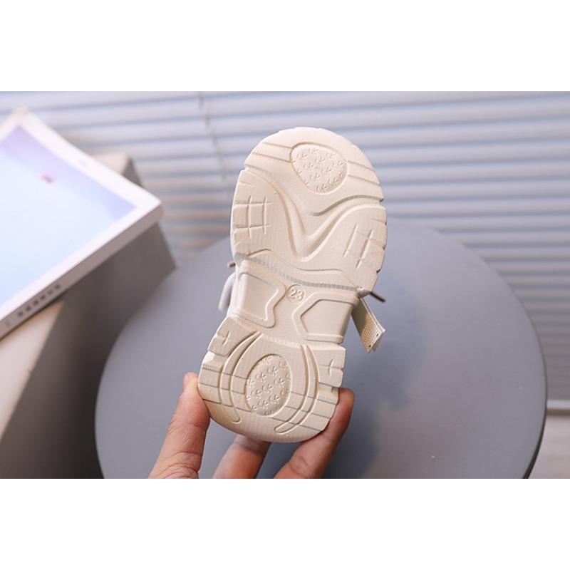 New Spring/Fall Korean Style Kids' Sneakers – Boys' Ultra-Light Soft-Sole Casual Shoes, Girls' Breathable Student Footwear, Chunky Dad Shoes