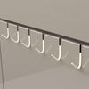 Household Organization Door Hanger Hooks Hanging Storage Rack New Clasps Hooks