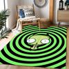Zombie Invasion Carpet Suitable for Playrooms Balcony Game Room Dormitory Anti-slip Rug Office home decor Best for Christmas