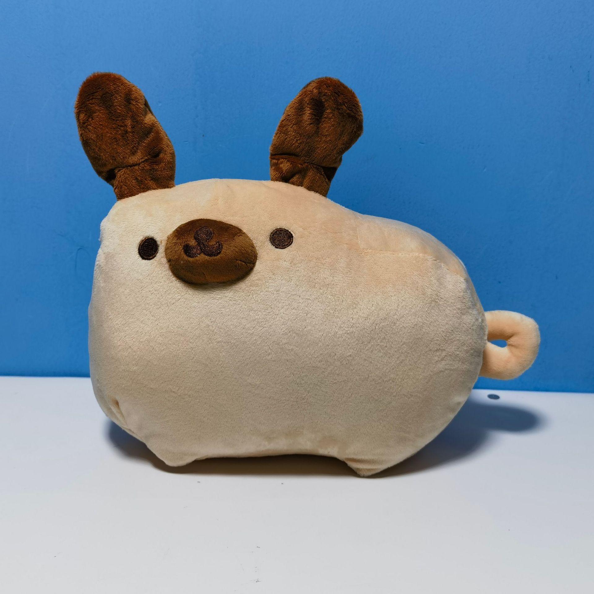 

Плюшевая толстая серая игрушка-кот: Темы Сэндвич, Мороженое, Пончик, Пицца и Гамбургер