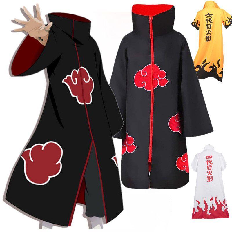 Naruto Xiao Kakashi Minato Uchiha Obito Cosplay Kostüm Uniform Robe Für Kinder Und Erwachsene