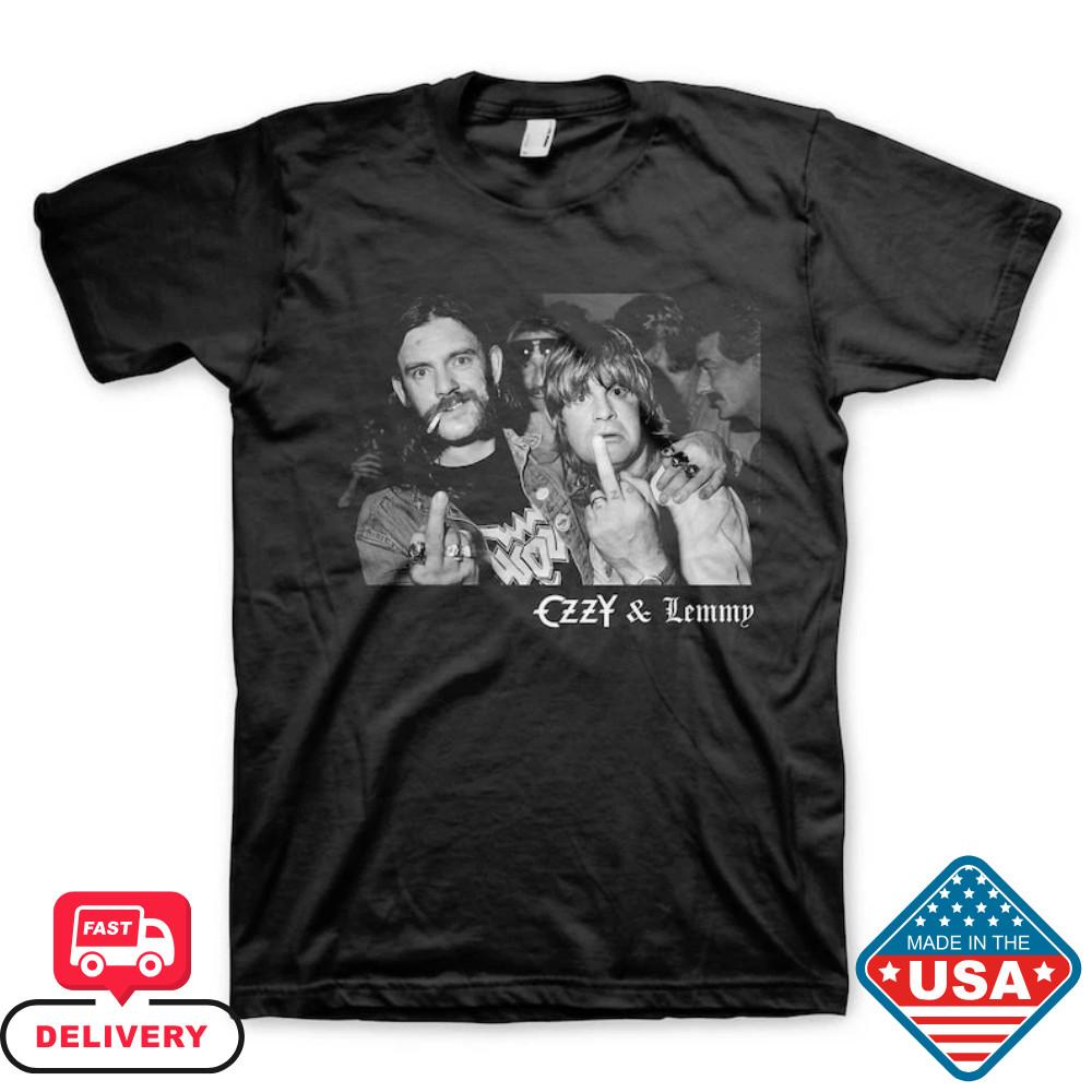 

Ozzy Osbourne And Lemmy Hellraisers T-Shirt Rock Legend Music Tee Gift For Fan Unisex T-Shirt XXXXL