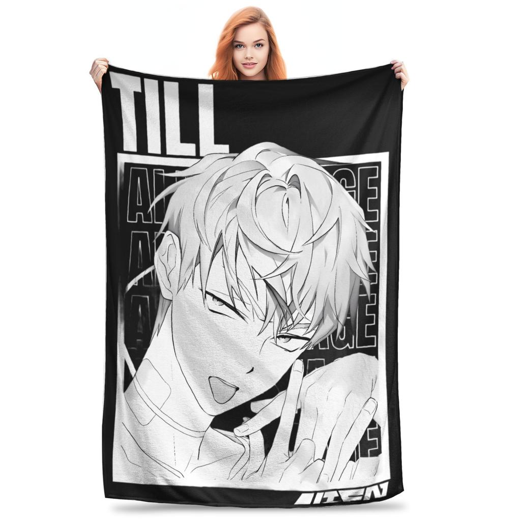 Anime Alien Stage Super Soft Blankets  Kids Plush Bedding Throws Aesthetic Home Decor Flannel Bedspread Sofa Bed Cover