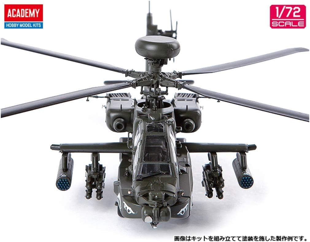 Academy 1/72 AH-64D Apache Block II Late Model Plastic Model Kit 12551
