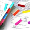 1 Set Index Tabs Colored Page Markers Reading Tabs for Books Binders Notebook and File Folders